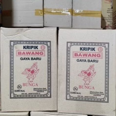 

KERIPIK BAWANG GAYA BARU berat 800 gr