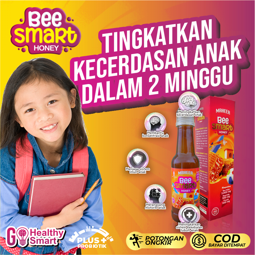 

MAHEER BEESMART HONEY | 100 % MADU HERBAL MURNI | UNTUK TINGKATKAN DAYA INGAT OTAK ANAK DAN CERDAS