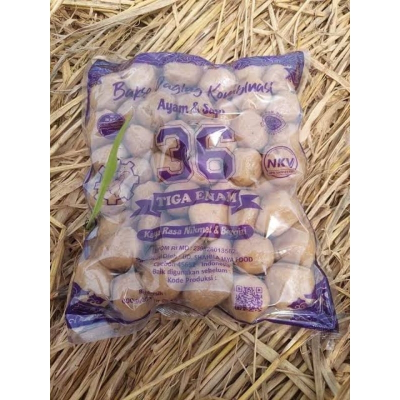 

Bakso 36 Daging Kombinasi Ayam & Sapi Isi 100 butir