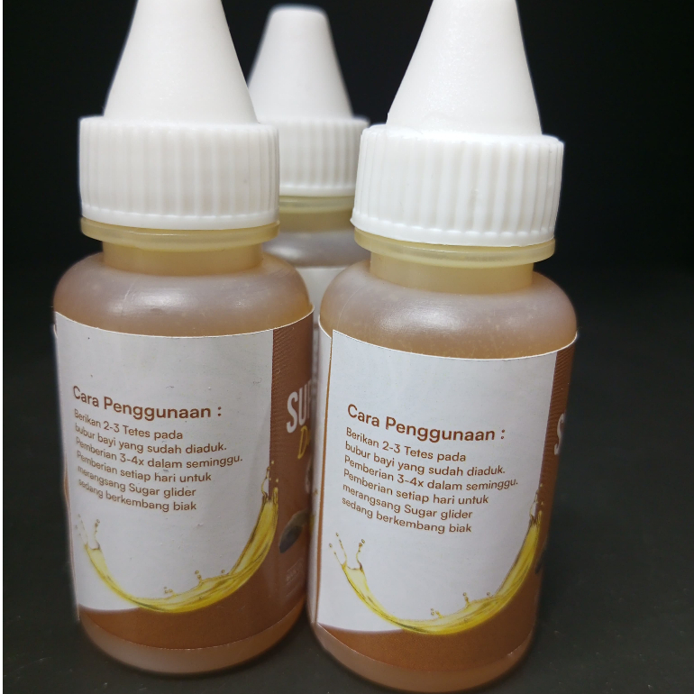 ADEWAP GLIDER SuperWorm Oil Minyak Ulat Jerman Daily Supplement For Sugar Glider - 30ML