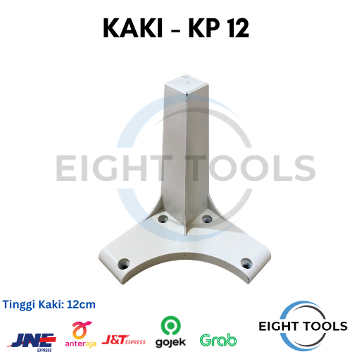 Kaki Lemari / Kaki Lemari Bahan Plastik / Kaki KP 120 / Kaki Lemari Silver / Kaki KP 12