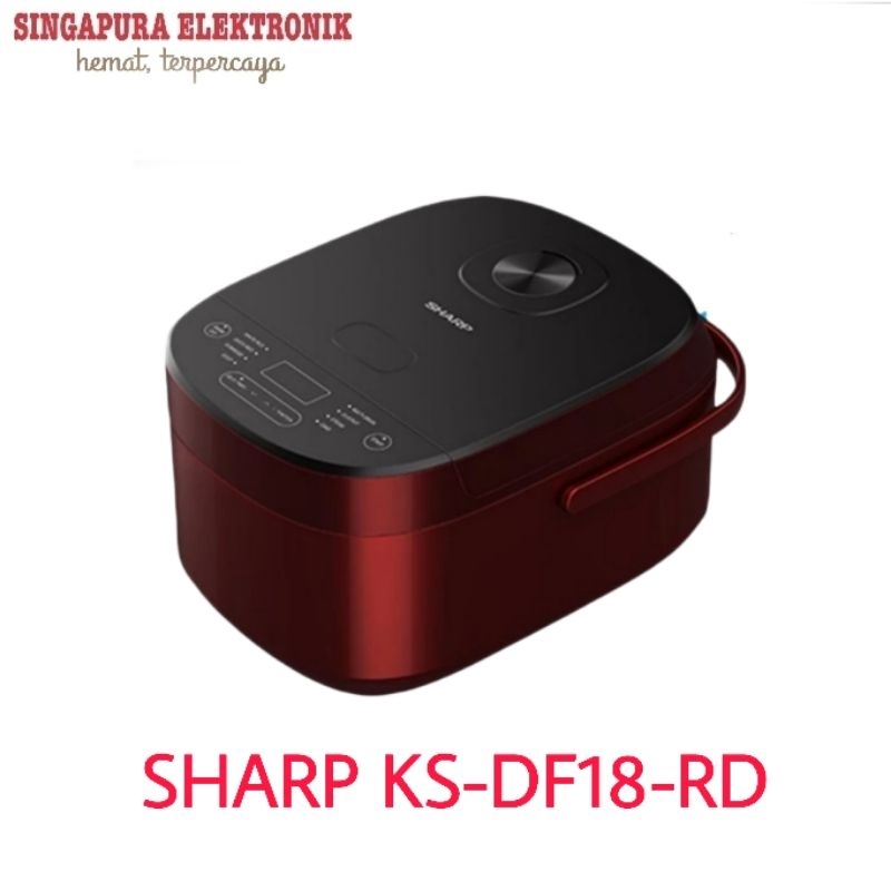 Sharp Rice Cooker/Magic Com Digital KS-DF18-RD