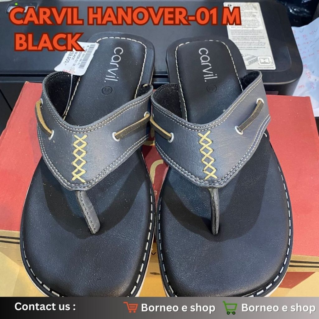 [BISA COD] sandal CARVIL 100% original/ sandal pria/sandal pria/sandal fashion CARVIL HANOVER-01 M