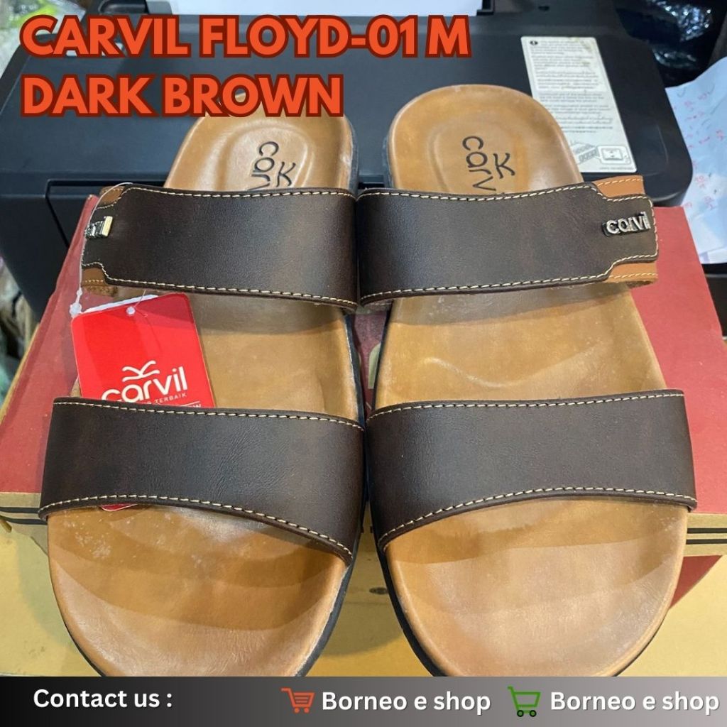 [BISA COD] sandal CARVIL 100% original/ sandal pria/sandal pria/sandal fashion CARVIL FLOYD-02 M DAR
