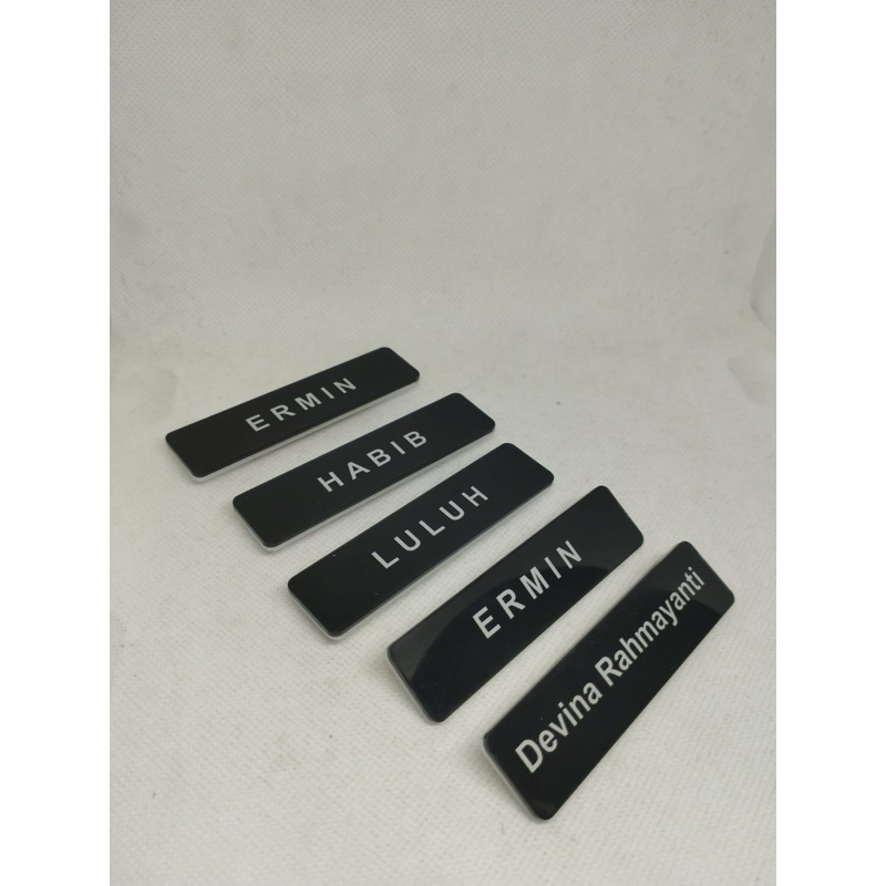 

BY REQUEST NAMETAG AKRILIK DAN PIN KORPRI
