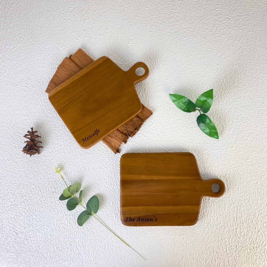 GRAFIR EKSKLUSIF Talenan Kayu | Serving Board | Tatakan kayu estetik | Talenan Kayu Rustic