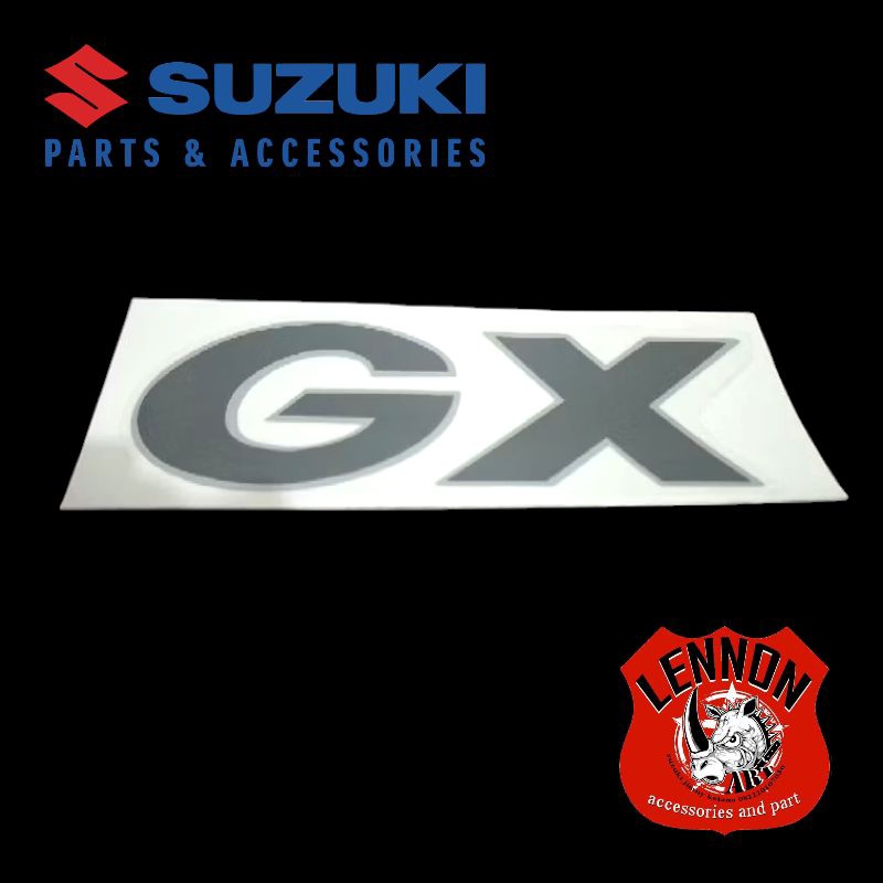 stiker sticker GX pintu belakang Suzuki Jimny katana