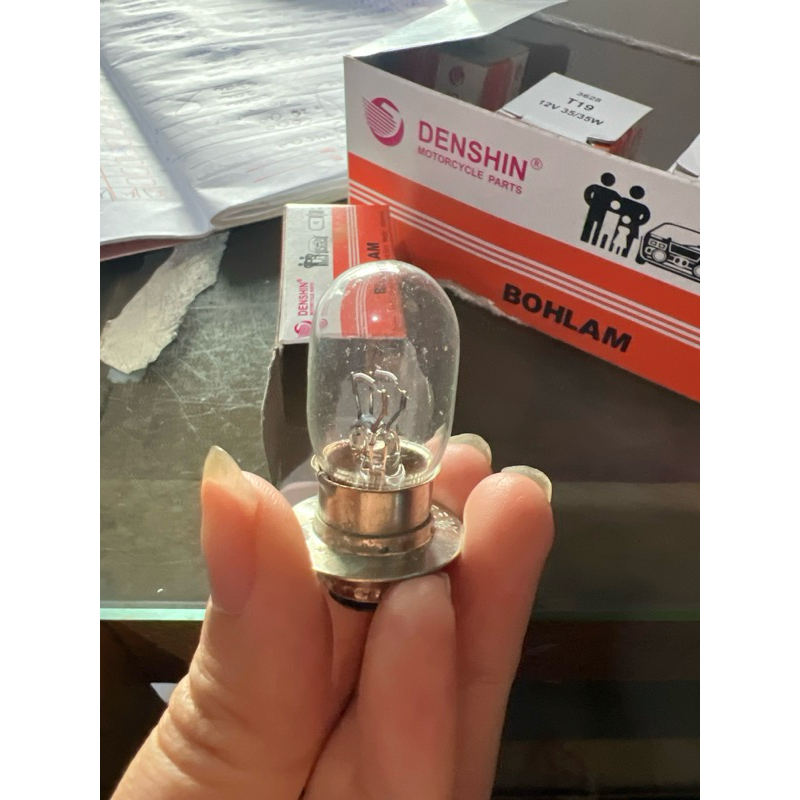 BOLA LAMPU DEPAN MOTOR MEREK DENSHIN