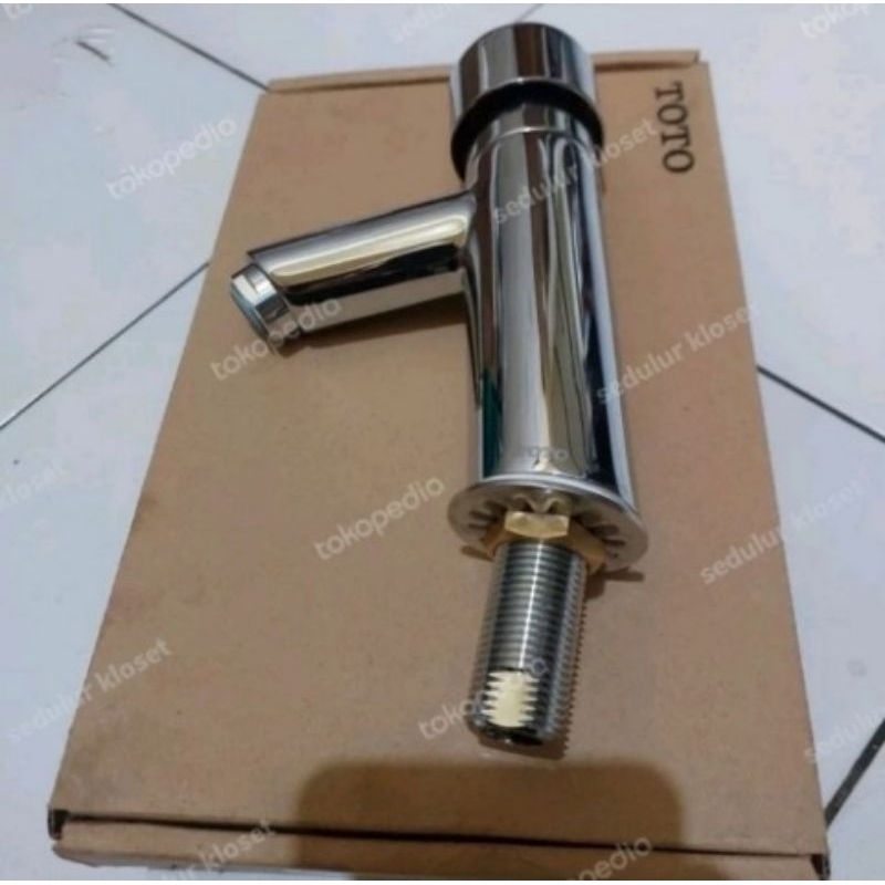 kran press / kran wastafel TOTO model push / TOTO TX126LE