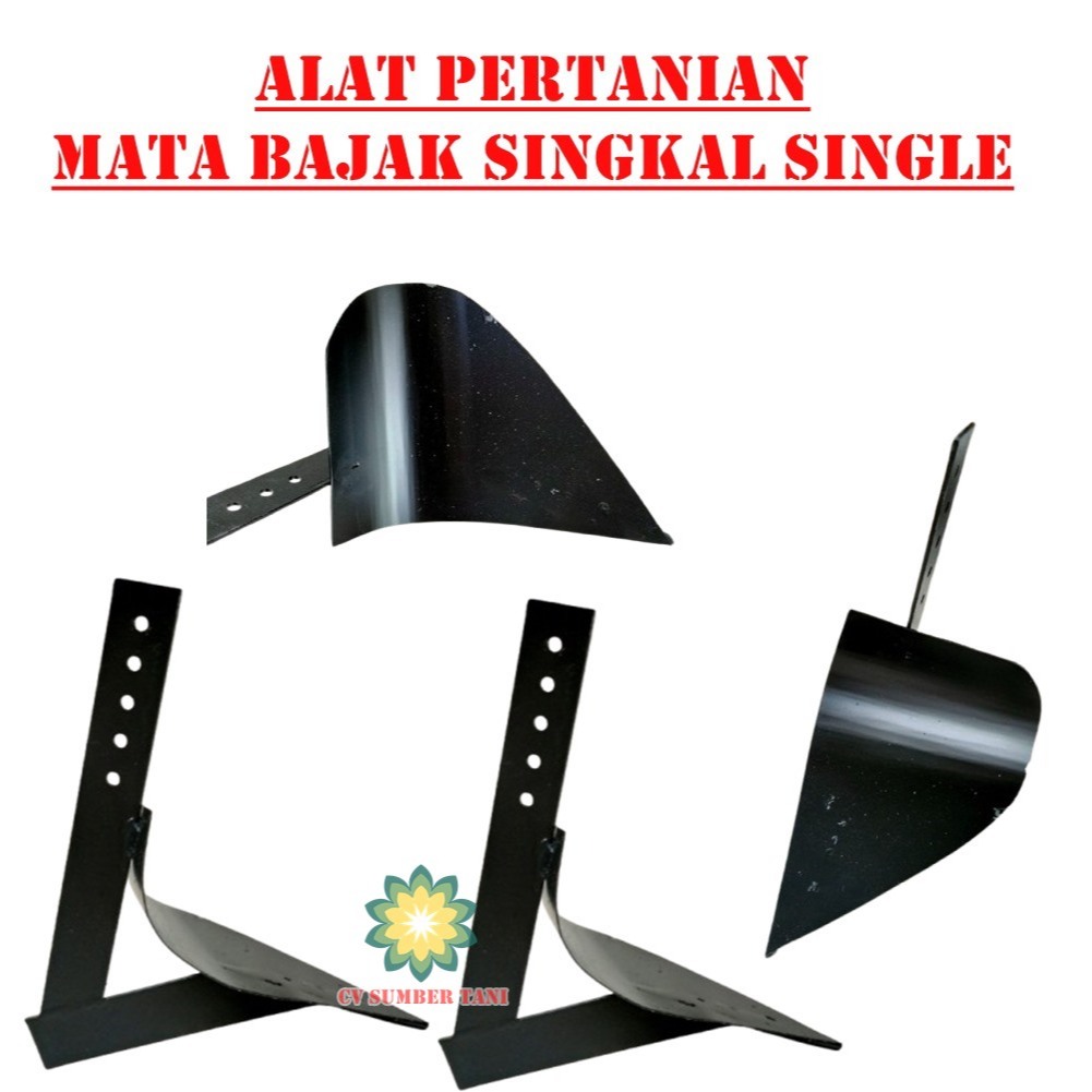 Alat Singkal Bajak Single Portable Pertanian Manual