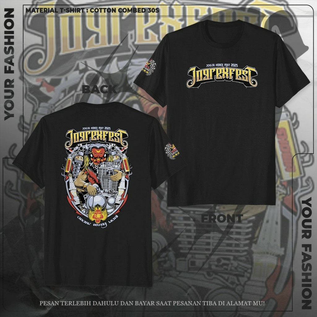 KAOS ACARA JOGREXFEST 2025 CB POLICE JOGJA