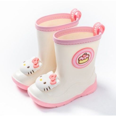 sepatu boot hujan rainboot anak perempuan lucu terlaris kuromi hellokitty terbaru