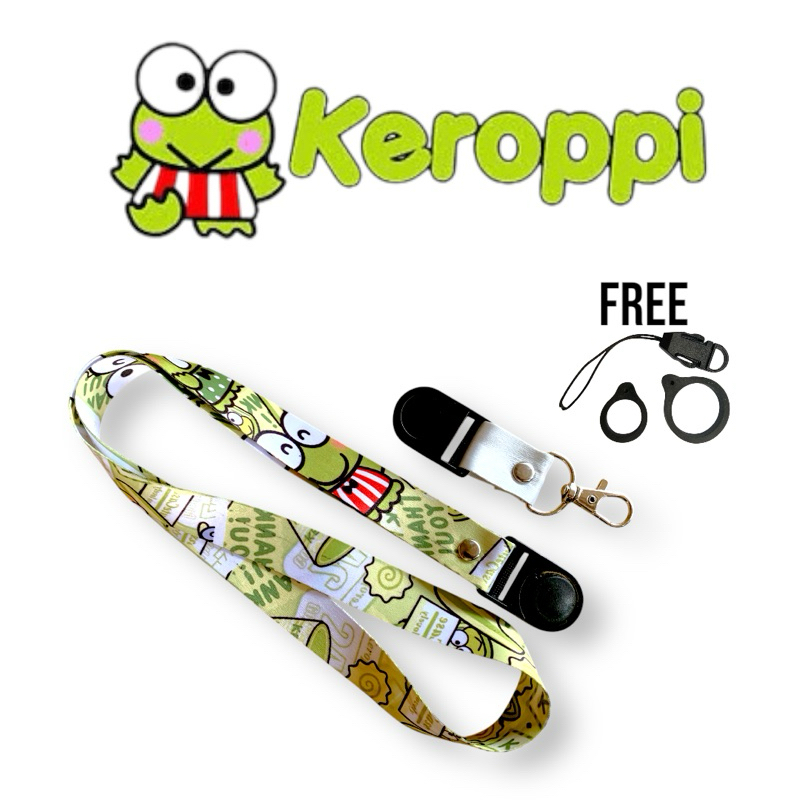 

Lanyard Gantungan HP Keroppi 2CM