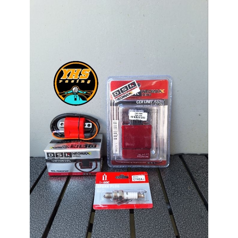 Paket Upgrade Cdi Koil Coil Busi Racing Mio Sporty Mio Soul Karbu Mio 5tl Jupiter Z Vega R New No Li