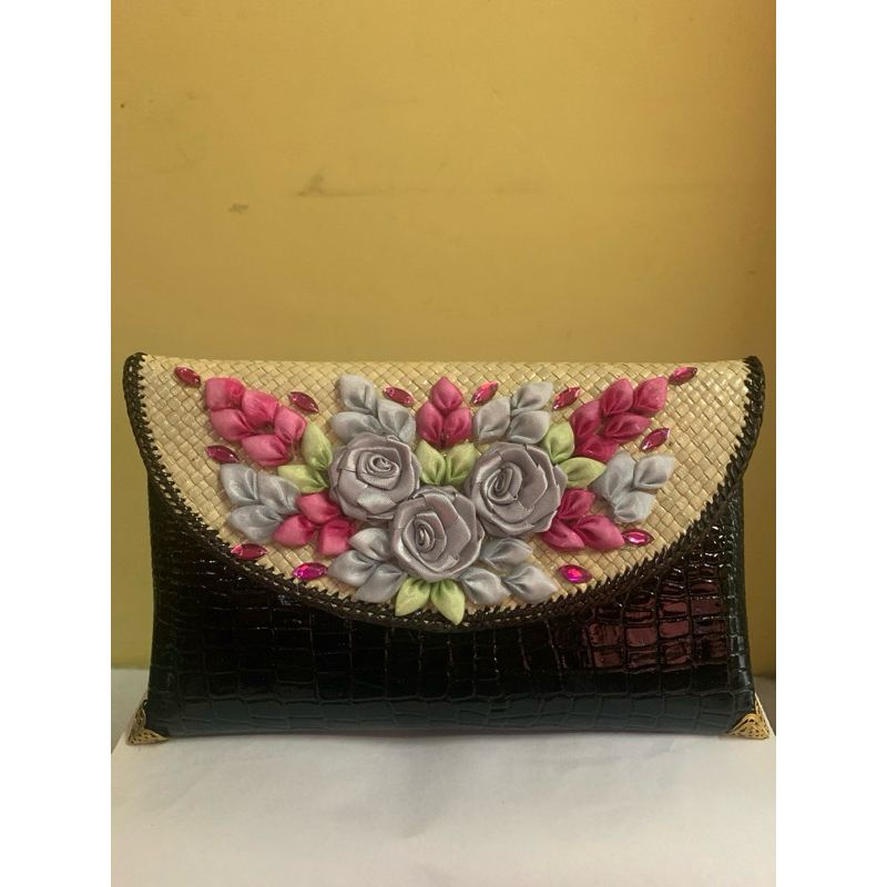 Tas Anyam Pesta-Tas Genggam-Clutch