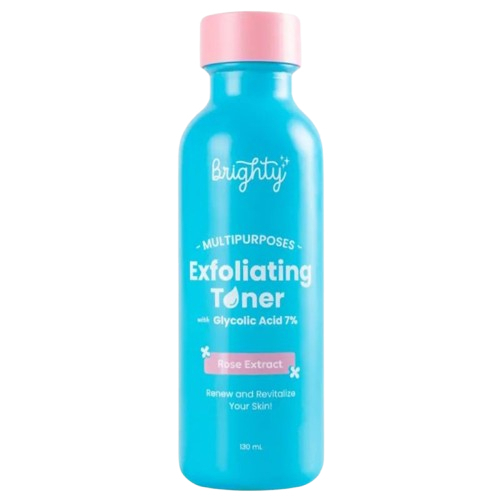 Brighty Multipurpose Exfoliating Toner Pemutih badan pencerah badan pencerah ketiak pemutih leher pe