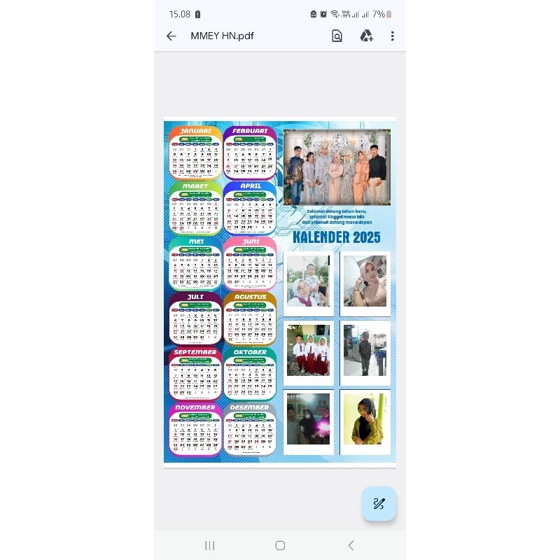 

Kalender 2025 custom