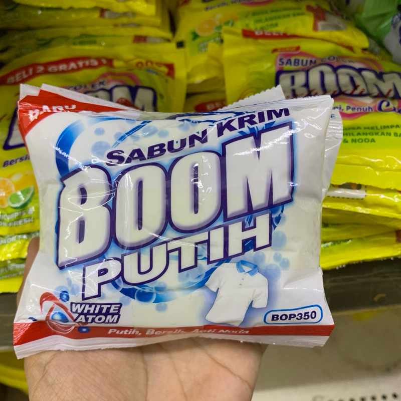 Sabun Krim Colek Boom Putih 250gr