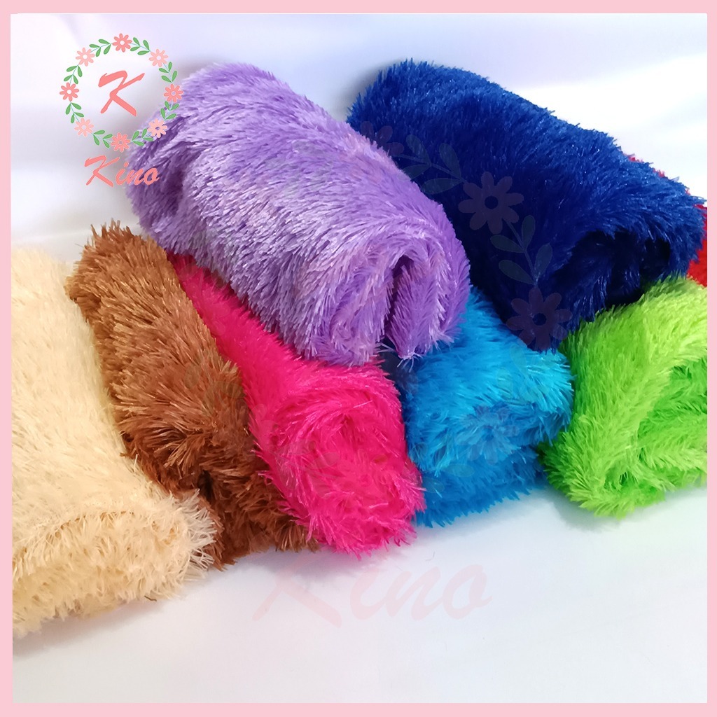 Oliver Syahdu Kain Rasfur Bulu Halus Tebal Bahan Karpet Ambal Alas Duduk Kain Bulu Background