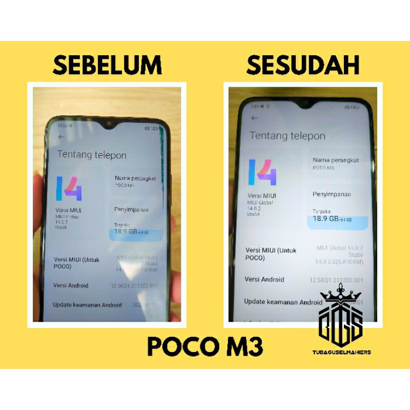 Jasa Perbaikan LCD lumut tompel