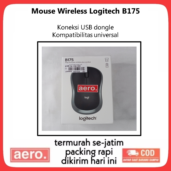 Mouse Wireless Logitech B175
