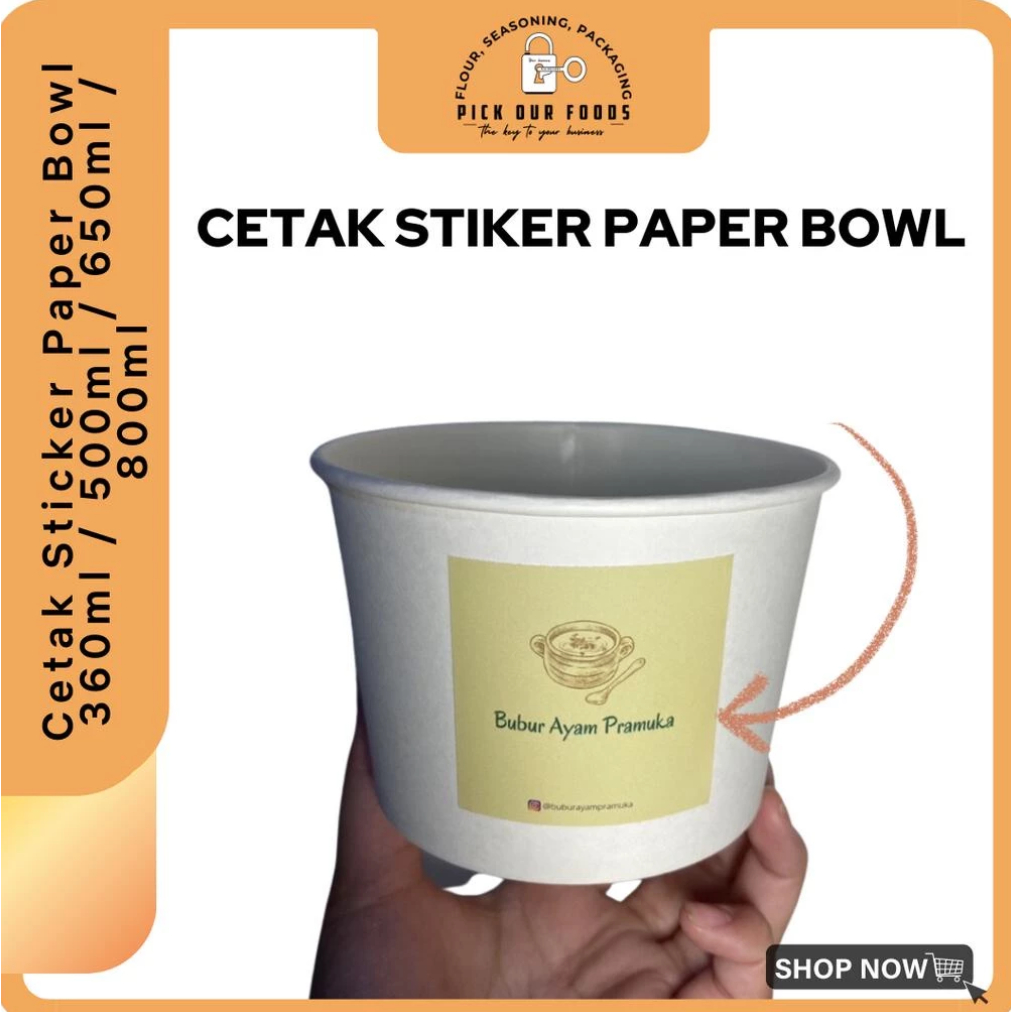 

Cetak Sticker Paper Bowl 360ml / 500ml / 650ml / 800ml
