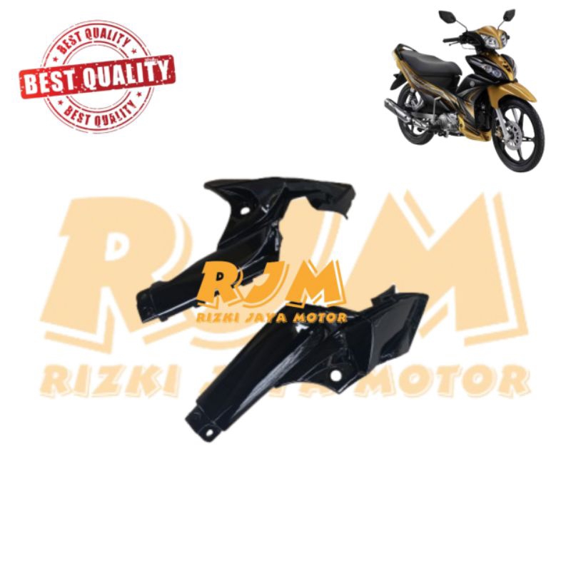 SAYAP BAWAH / SAMBUNGAN BODY JUPITER Z ROBOT / BALOK 2010 HITAM