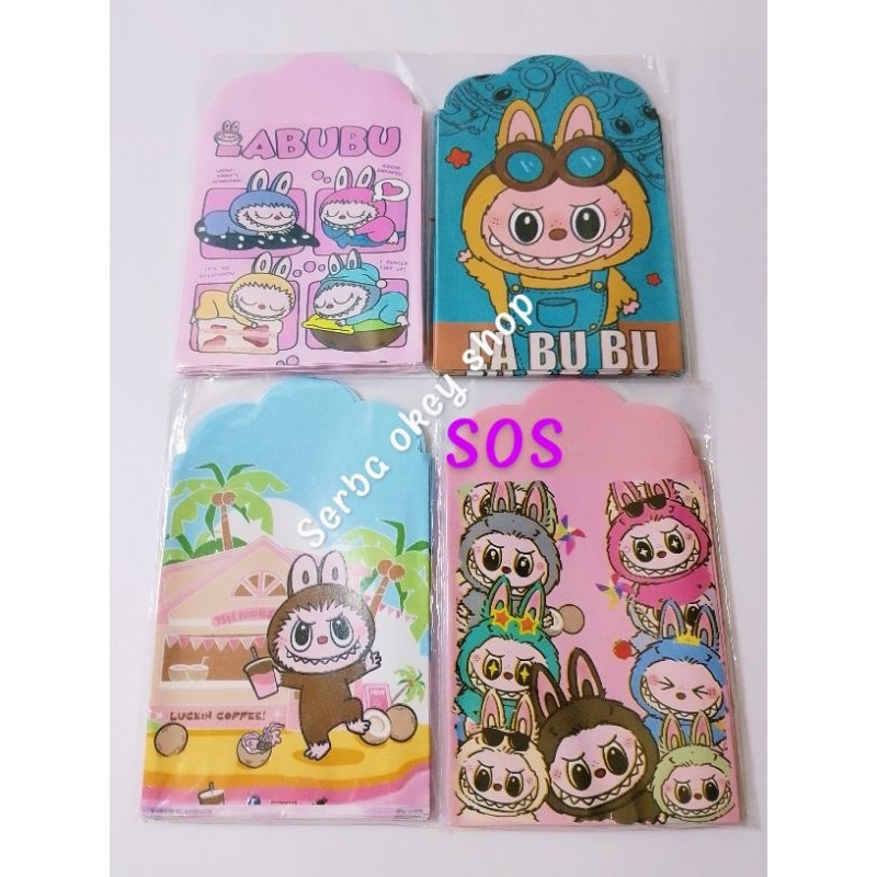 

SOS amplop lebaran medium motif Labubu isi 10pcs