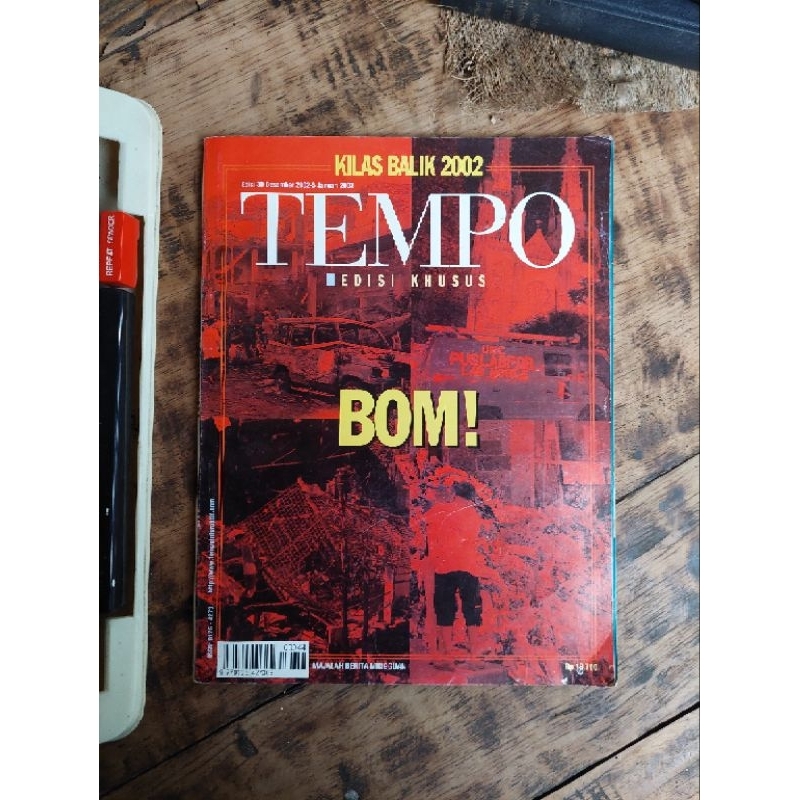 BOM KILAS BALIK 2002 Majalah TEMPO (edisi khusus