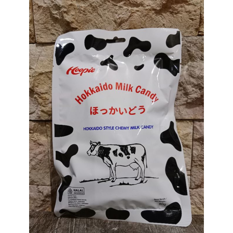

HOOPIE Hokaido Milk Candy 80 gram ( HALAL)