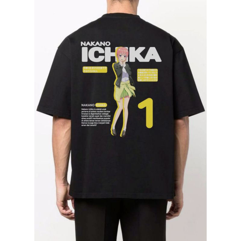 kaos anime nakano ichika gotoubun no hanayome