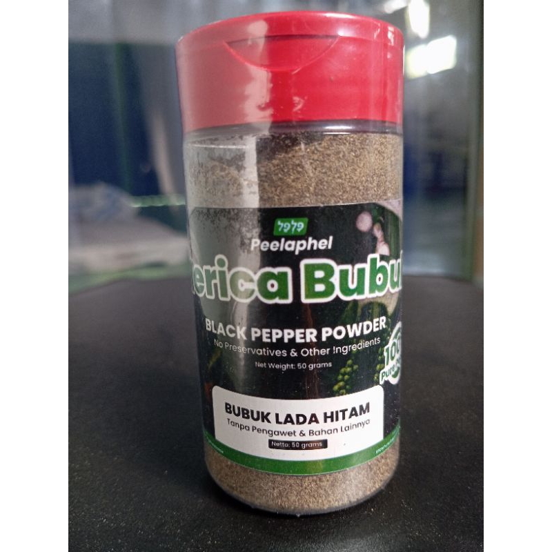 

Peelaphel Black Pepper Powder / Merica Hitam Bubuk 50 g
