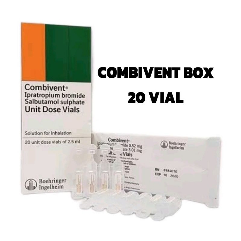 COMBIVENT 2,5ML UDV 1 BOX 20 VIAL