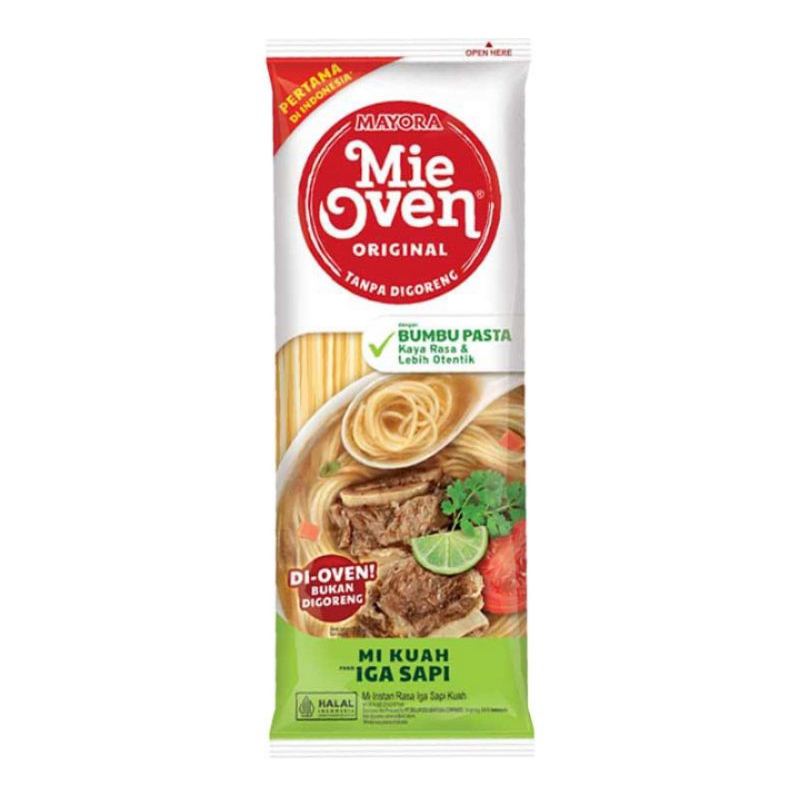 

Mie oven mie instan goreng & kuah