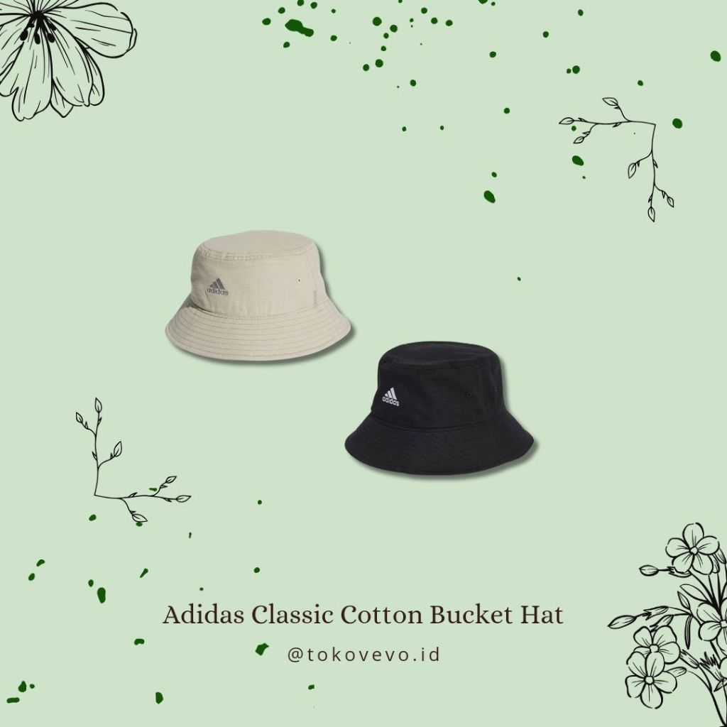 Topi Adidas Bucket Hat - Classic Cotton