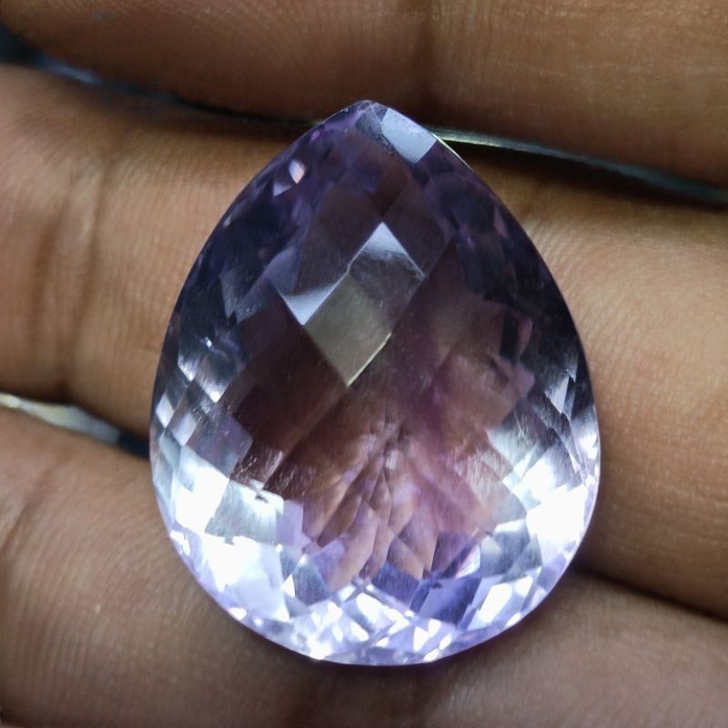 Natural Amethyst kecubung ungu asli loose stone bermemo