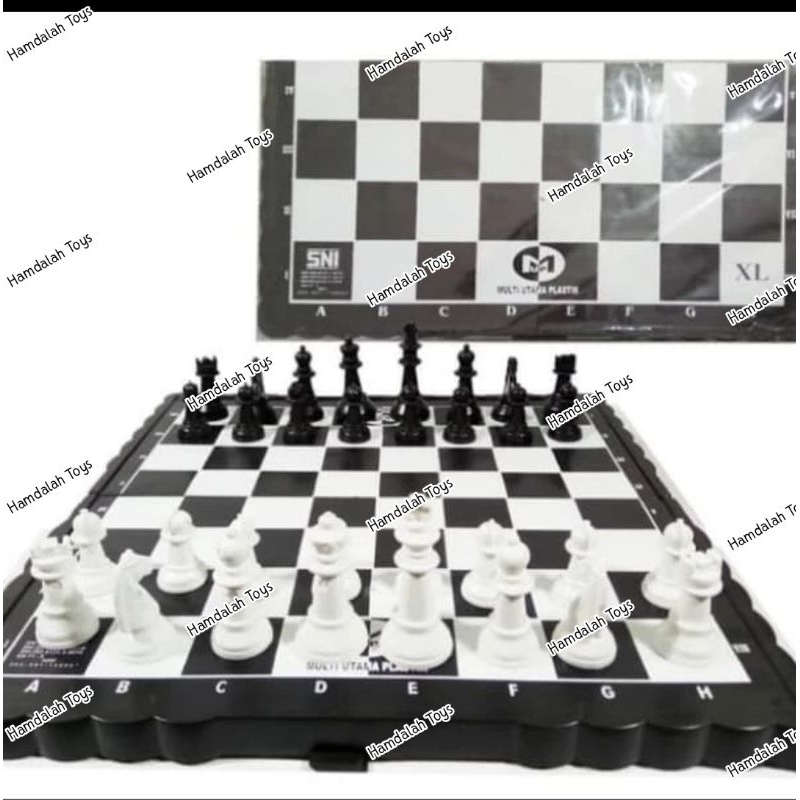 PAPAN CATUR BESAR PLASTIK MURAH