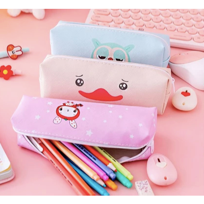 

❤LOLA❤ TEMPAT PENSIL KARAKTER | Tempat Pensil Pulpen Karakter Hewan Lucu Kotak Pensil Serbaguna Motif Animal Dompet pouch make up kosmetik wanita