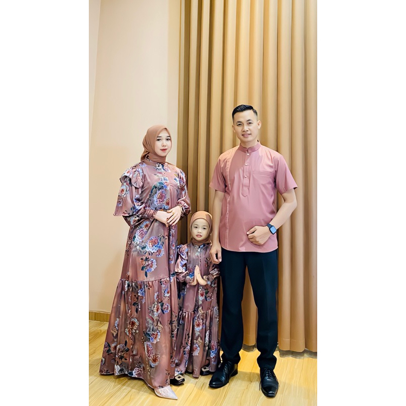 AUREL FAMILY SET RAYA/COUPLE KELUARGA ANAK 0-11th