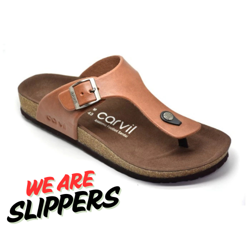 Sandal Carvil Jepit Casual Pria Sandal Jepit Pria / Sandal Asli Kulit /Sandal Kulit Asli / Sandal Ku