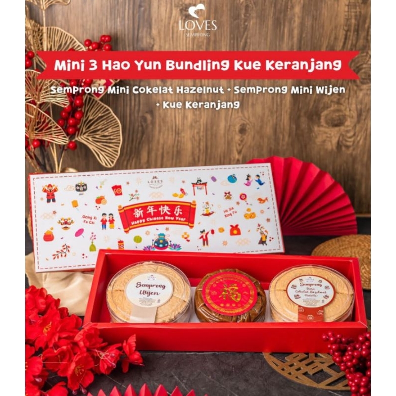

mini 3 haoyun bundling kue keranjang
