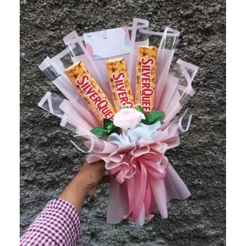 

Buket coklat / buket valentine