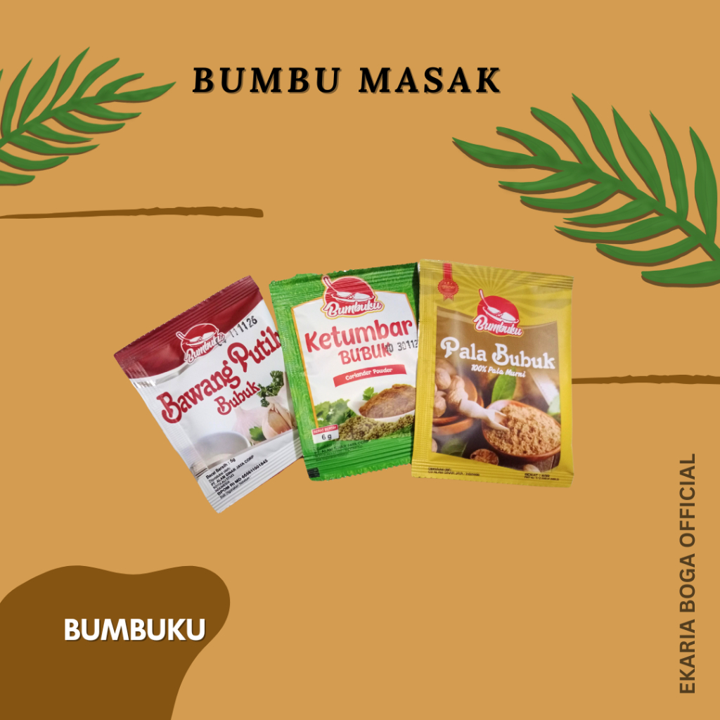 

BUMBU | BUMBU TABUR | BUMBU MASAK | BUMBU RASA | BUMBUKU