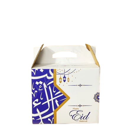 

10 Pcs Box Parcel Hampers Lebaran Uk 30X25X24cm Packaging Eid Lebaran Kotak Idul Fitri