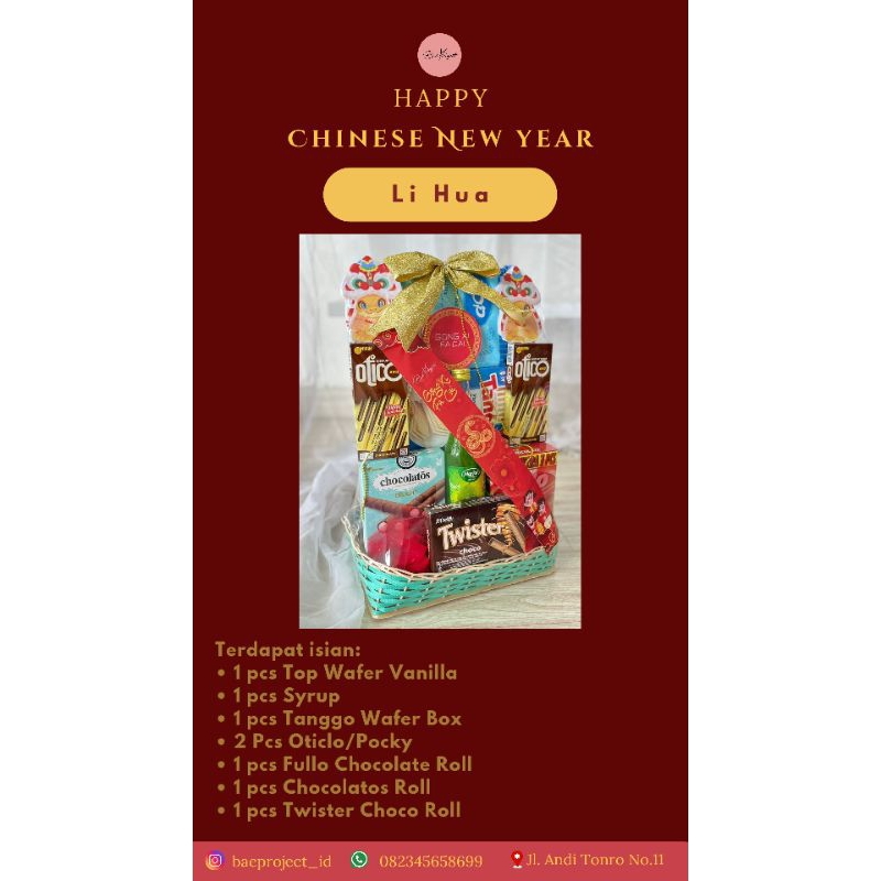 

Hampers imlek/ hampers/ imlek/hadiah/parcel makassar