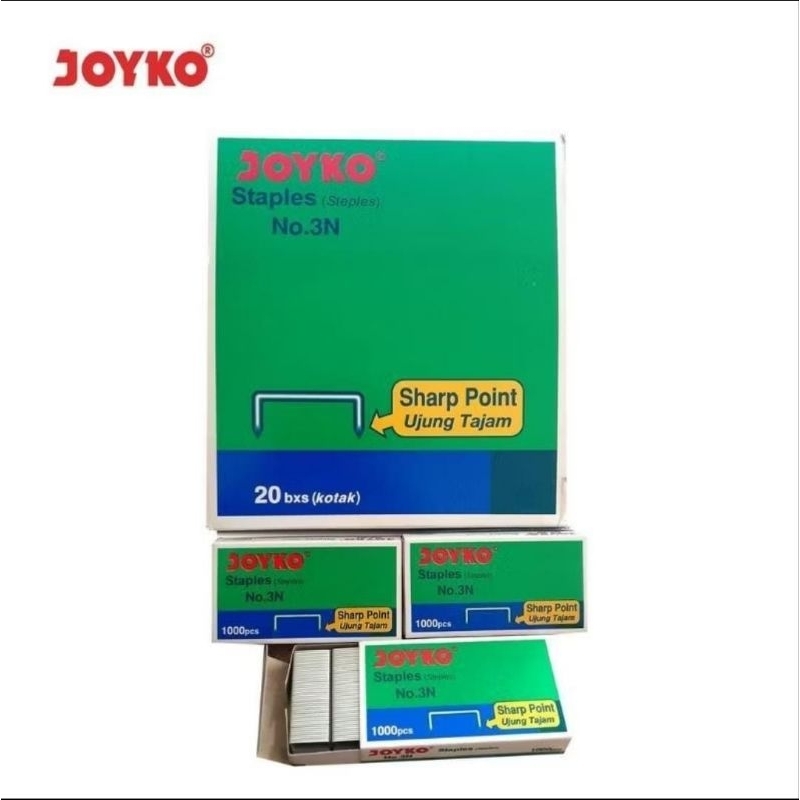 isi staples joyko besar Refill staples joyko no 3 isi hekter joyko besar