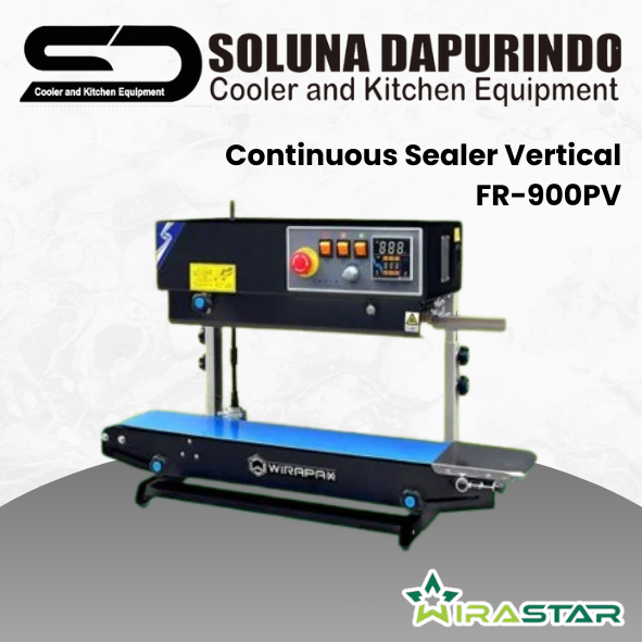 WIRAPAX Continuous Sealer Vertical FR-900PV / FR900PV / FR 900PV