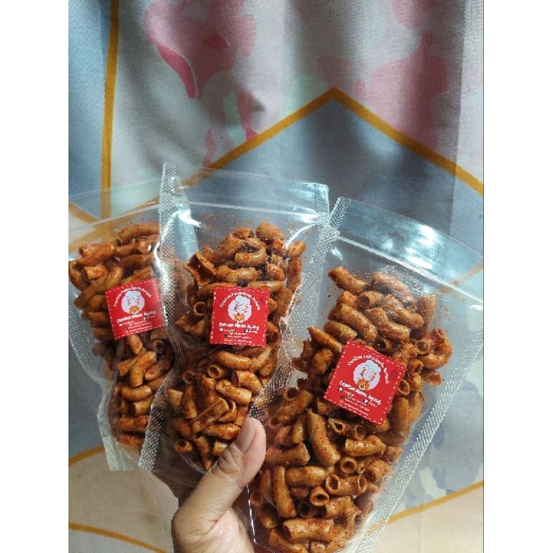 

Makroni Bantat pedas Daun Jeruk 85gram setengah kilo makroni Bantat pedas Snacks Food