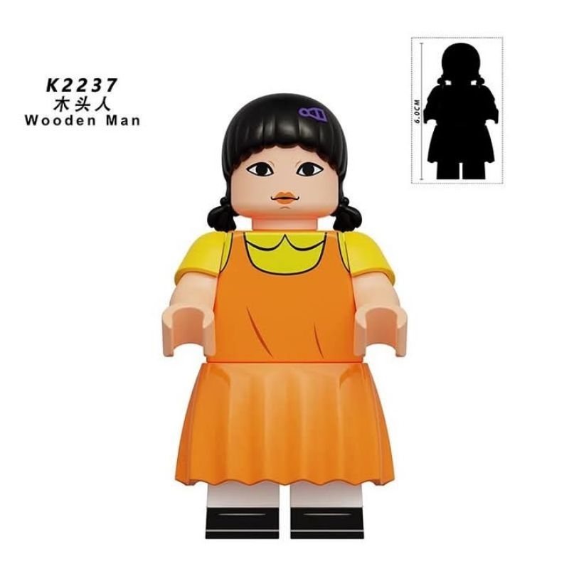 mainan anak action figure movie squad game KDL808 player staff the Minions game minifigure halloween