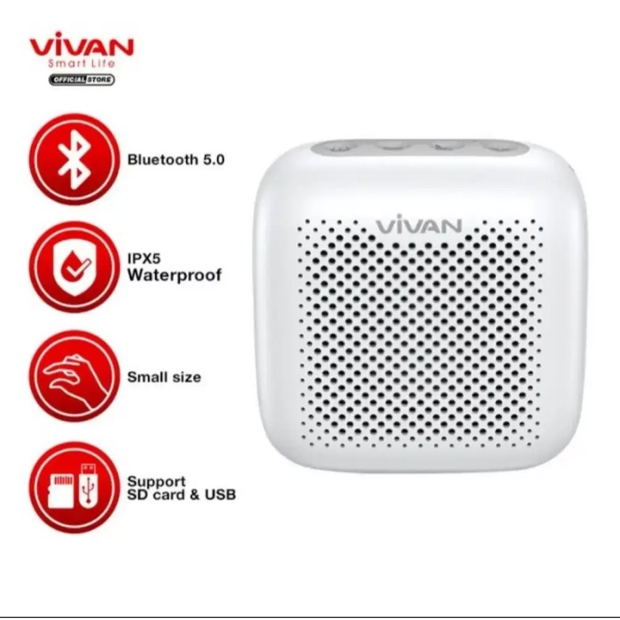 HOT PRODUCT VIVAN VS Series Speaker Bluetooth VS1 / VS12 / VS15 /VS3 / VS31 / VS21 / VS17